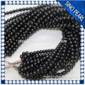 AAA 8-9MM 2014 hot dyed black pearl wedding decoration beads chain